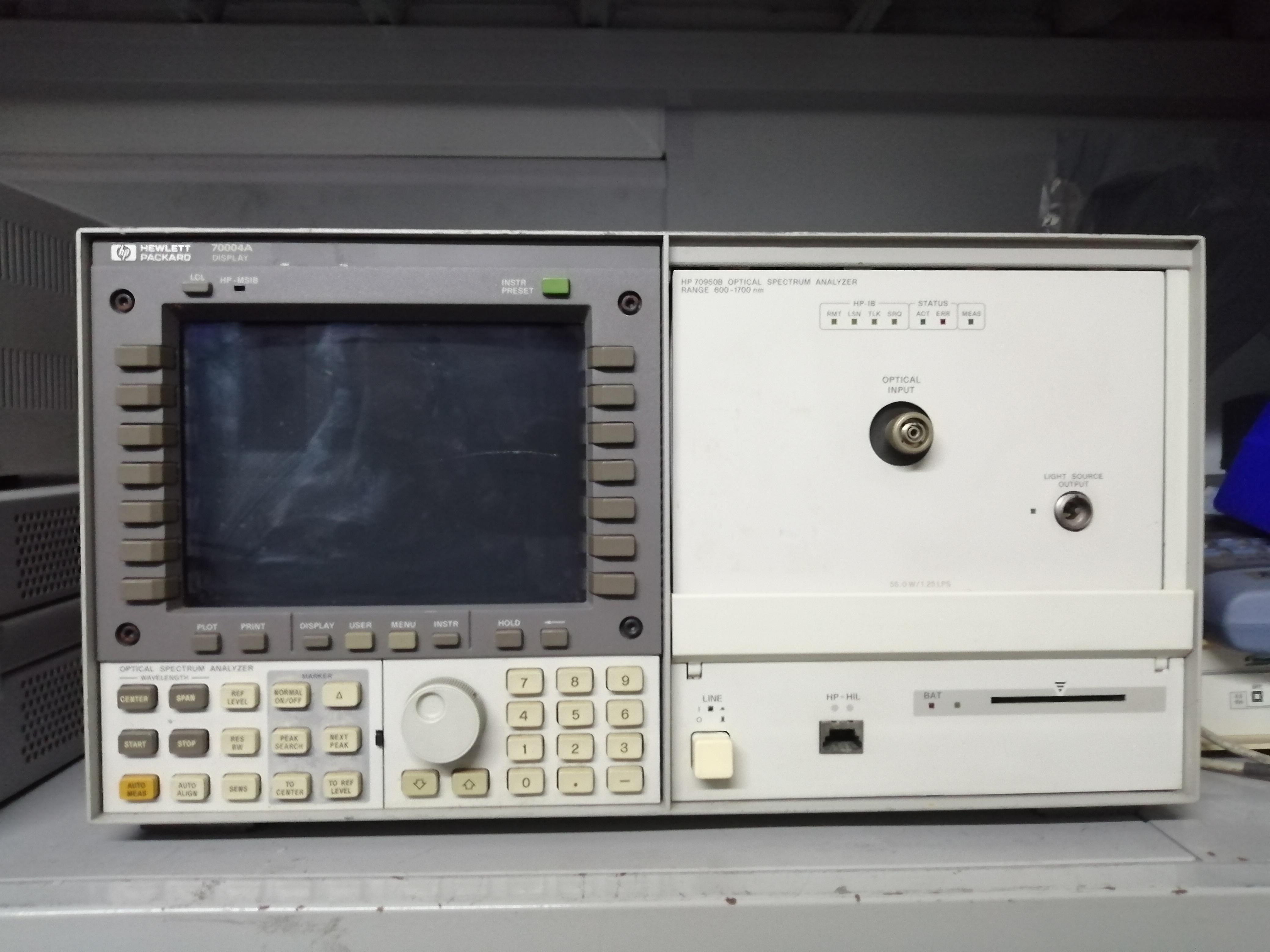 惠普HP70004A+70950B光谱分析仪