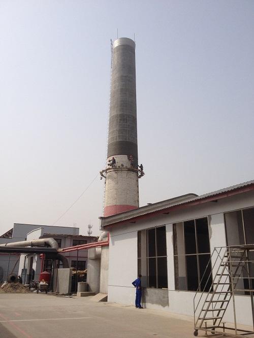 60米锅炉烟囱粉刷公司