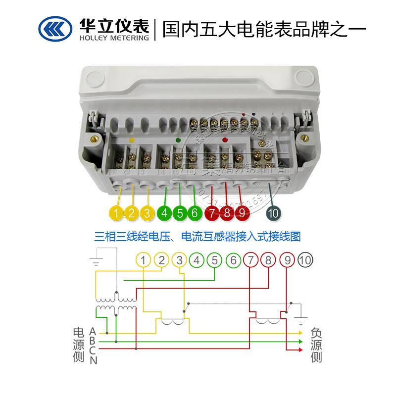 华立DSS531三相三线电子式电表+配套抄表系统