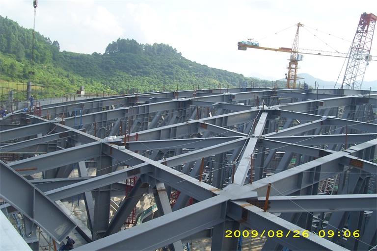 钢结构工程、框架、管桁架设计施工