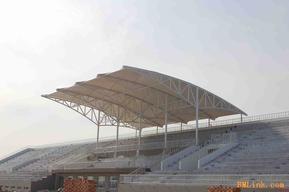 武汉网球场膜结构，遮阳篷膜结构