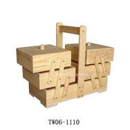 木制针线盒