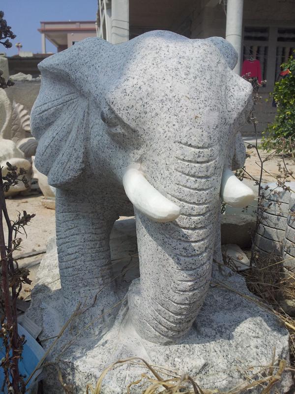 大象花岗岩雕刻GAB555