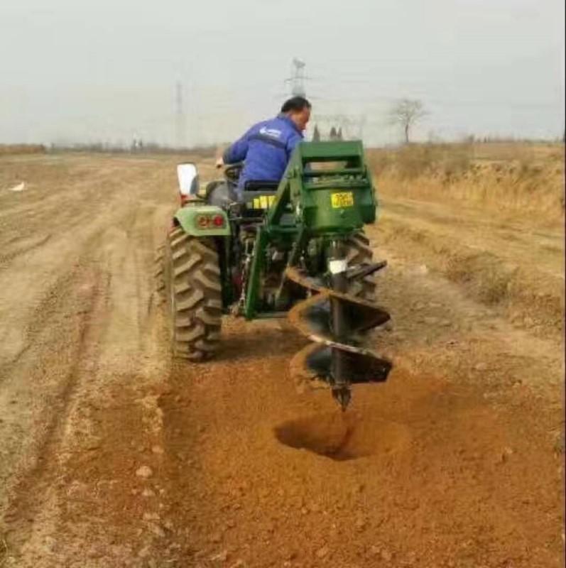 黑龙江**推荐冻土层挖坑机设备 农用拖拉机带挖树坑机