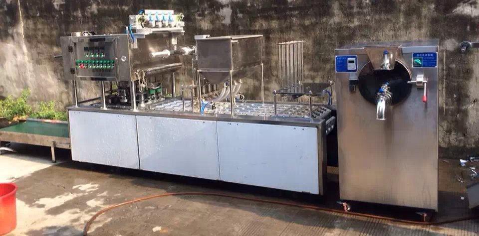 进诚绿豆沙冰机全自动绿豆沙冰生产线