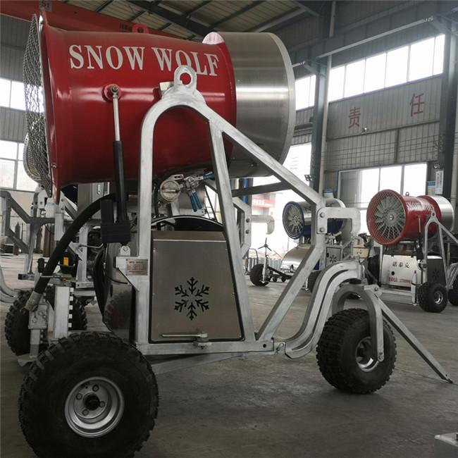 小型户外人工造雪机出雪量排行小型滑雪场造雪机生产厂家
