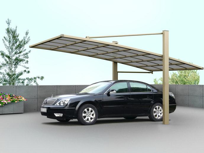 上海汽车车棚、自行车棚、阳光板雨棚厂家安装至尊卡尔