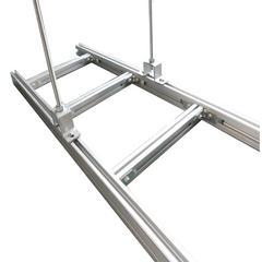铝合金走线架 机房布线梯形走线架 优质铝合金型材走线架