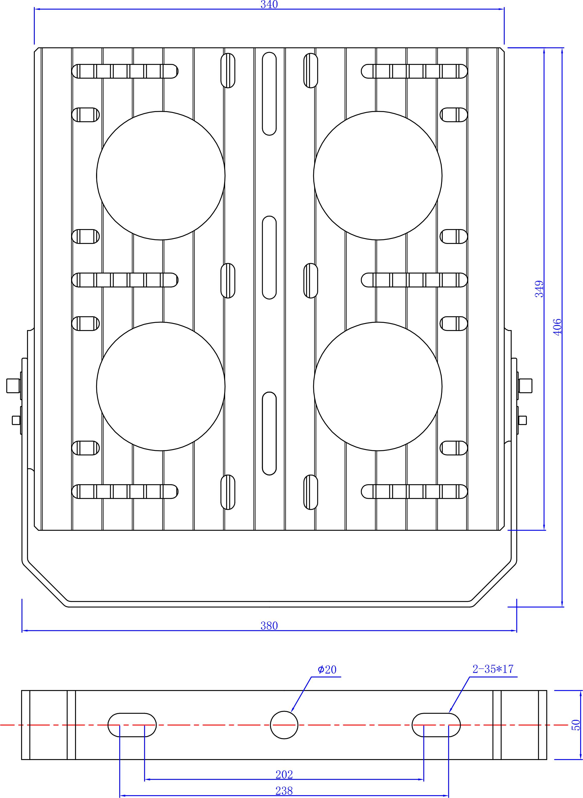 灯塔车专用LED投光灯JR310-300L