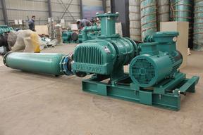 HDSR80双油箱沼气增压机,零泄漏沼气增压风机