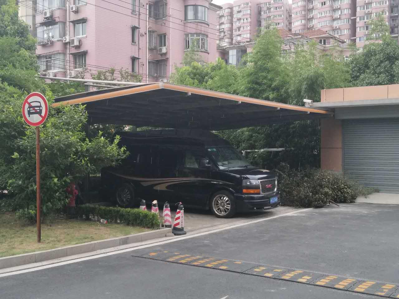 上海别墅铝合金车棚安装厂家至尊卡尔