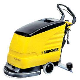 全自动洗地机，凯驰BD530电瓶手推式洗地机