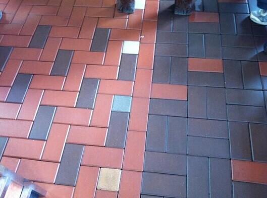 厂家直供红色烧结砖，黄色陶土砖,咖啡色方形广场砖