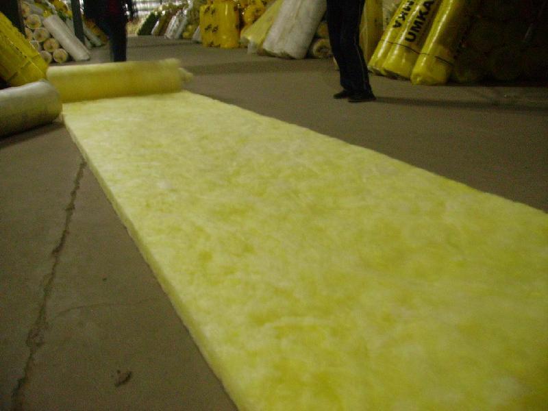12公斤100厚玻璃丝棉毡-10公斤玻璃丝棉毡