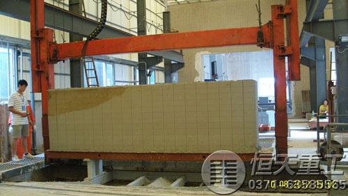 年产5万方加气混凝土板材生产线