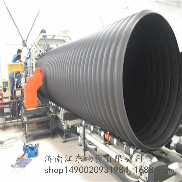 HDPE钢带增强螺旋波纹管、波纹管、钢带波纹管、螺旋波纹管