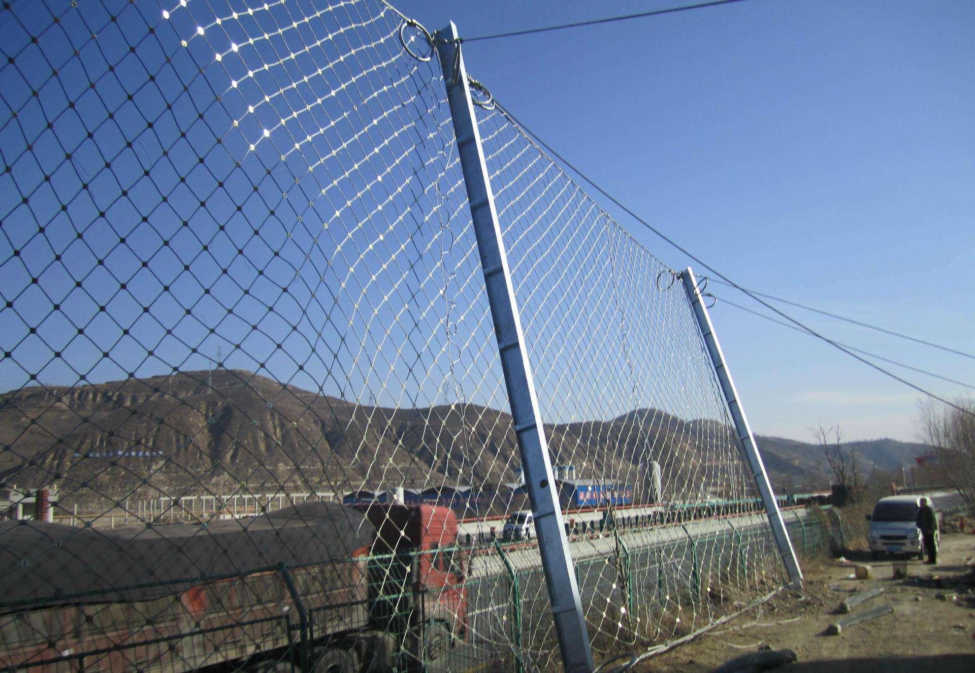 贵州山体边坡落石防护网、柔性被动防护网