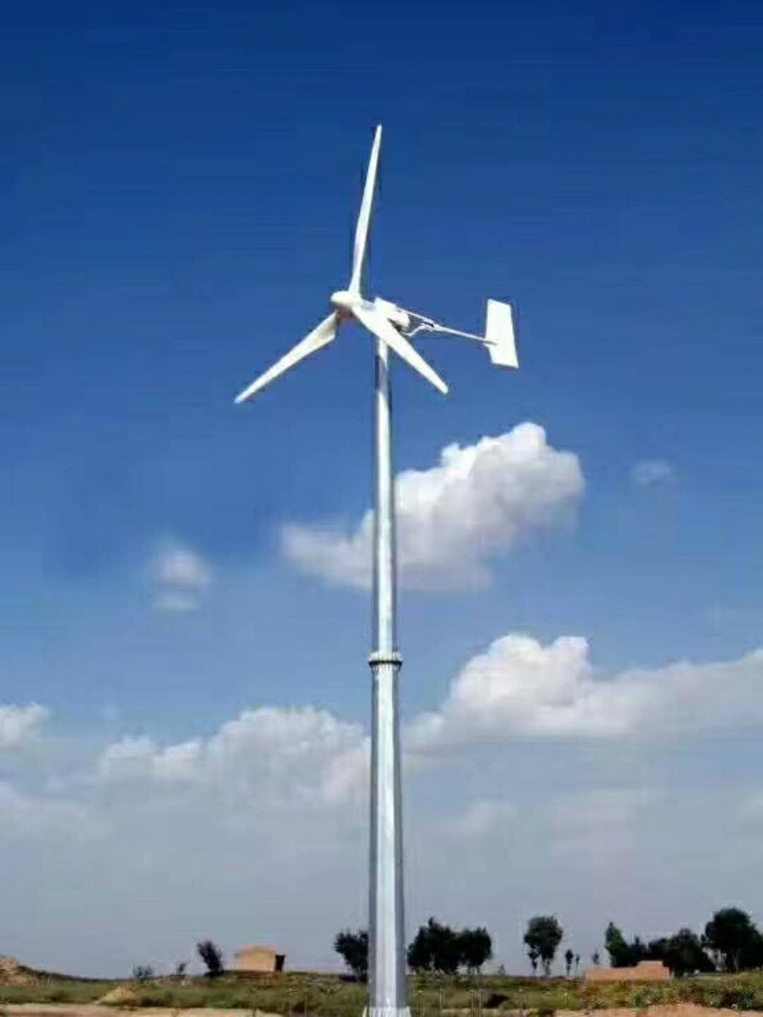 风力发电机组的原理分类及各自特点