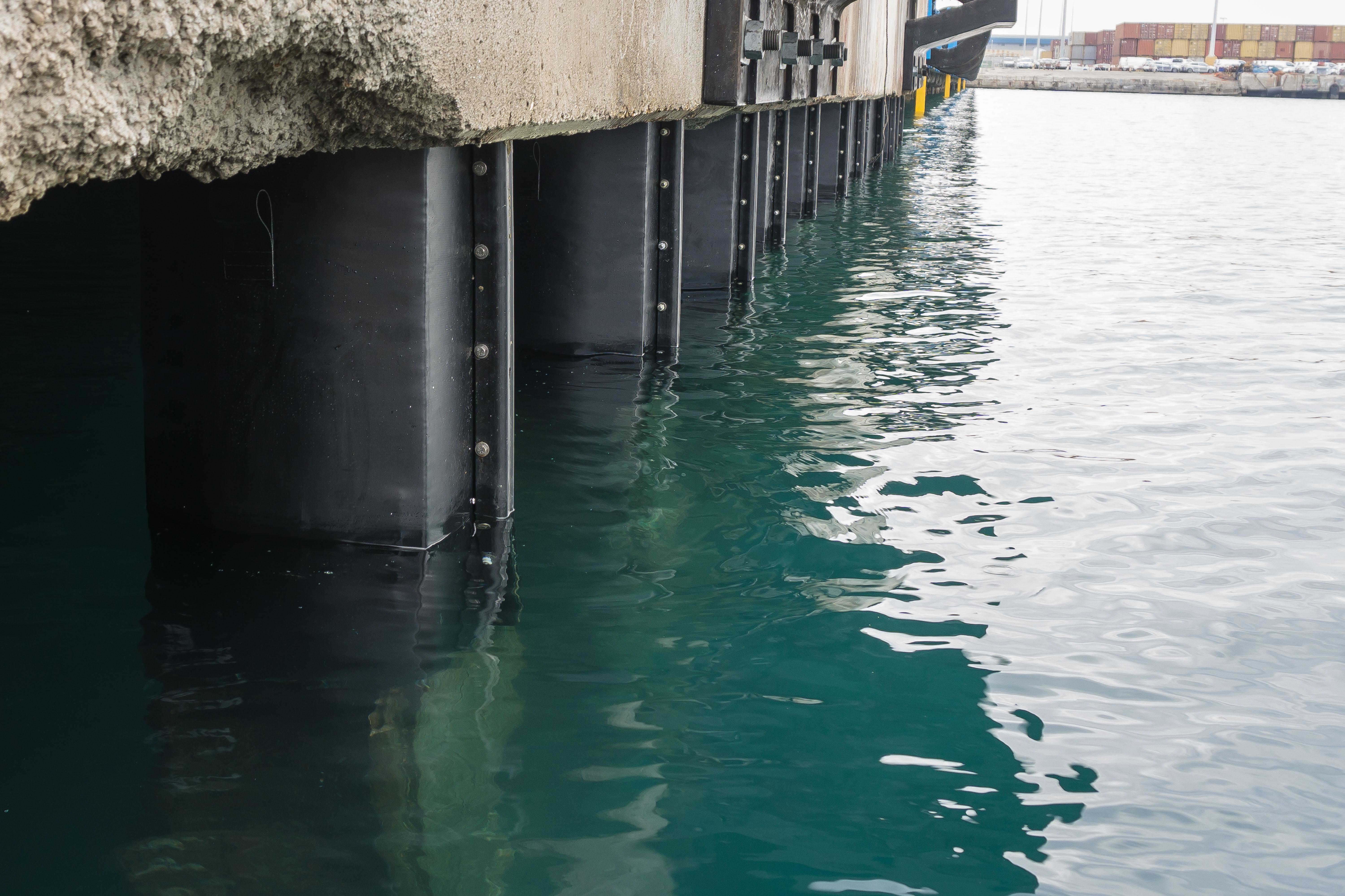 ASMES安盾海洋浪花飞溅区管道电力铁塔包覆式长效防腐护甲材料系统