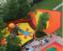 户外儿童游乐区epdm橡胶颗粒彩色塑胶面层防滑防褪色彩虹跑道