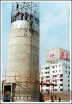 南京钢烟囱刷色环公司/南京烟囱内壁脱硫防腐