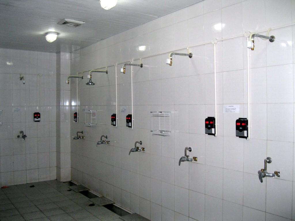 打卡洗澡节水器，浴室打卡洗澡控制器，澡堂打卡洗澡节水控制器