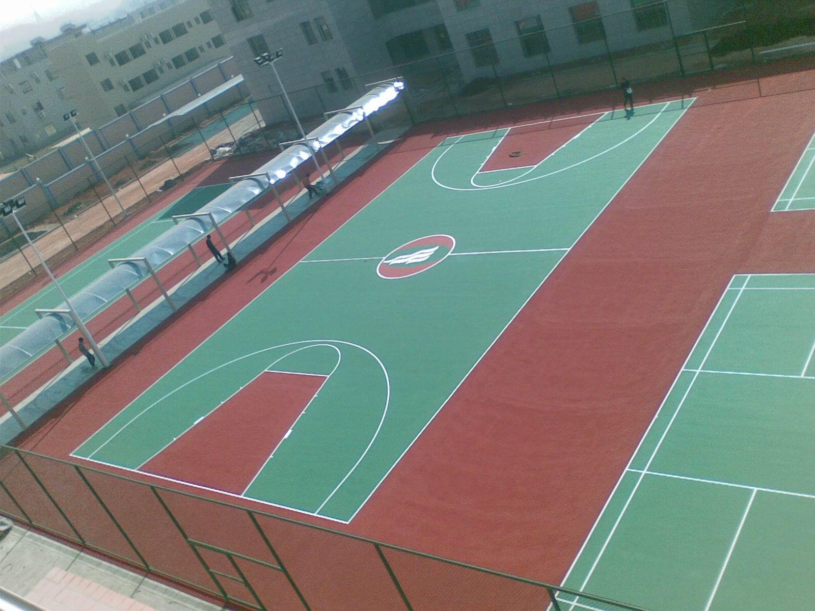 网球场面层材料厂家 网球场建设公司