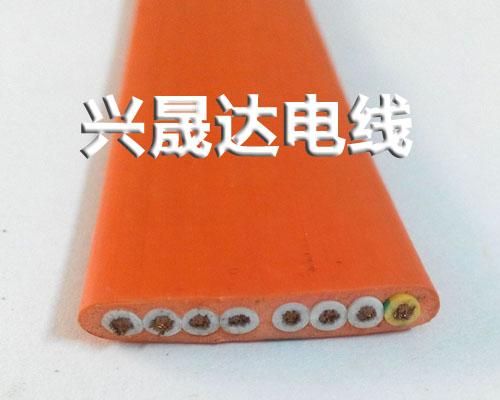 兴晟达供应TVVB8X1.5mm2耐弯曲电梯扁电缆