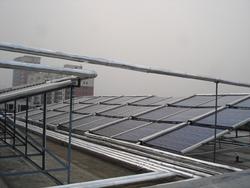 河南桑达接太阳能热水工程