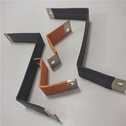 T2紫铜铜箔软连接 接地软铜排 铜排厂家支持非标定制