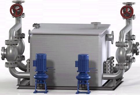 不锈钢四泵外置式设备—污水提升排放设备—排水设备—WSPJIV-W/F系列