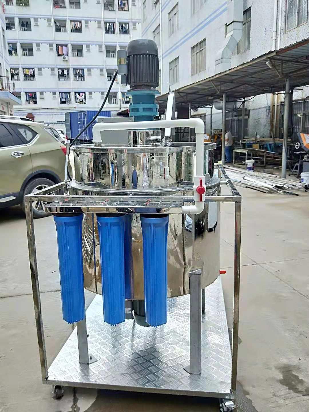 洗洁精专用液体搅拌机生产设备洗衣液价格制造机械