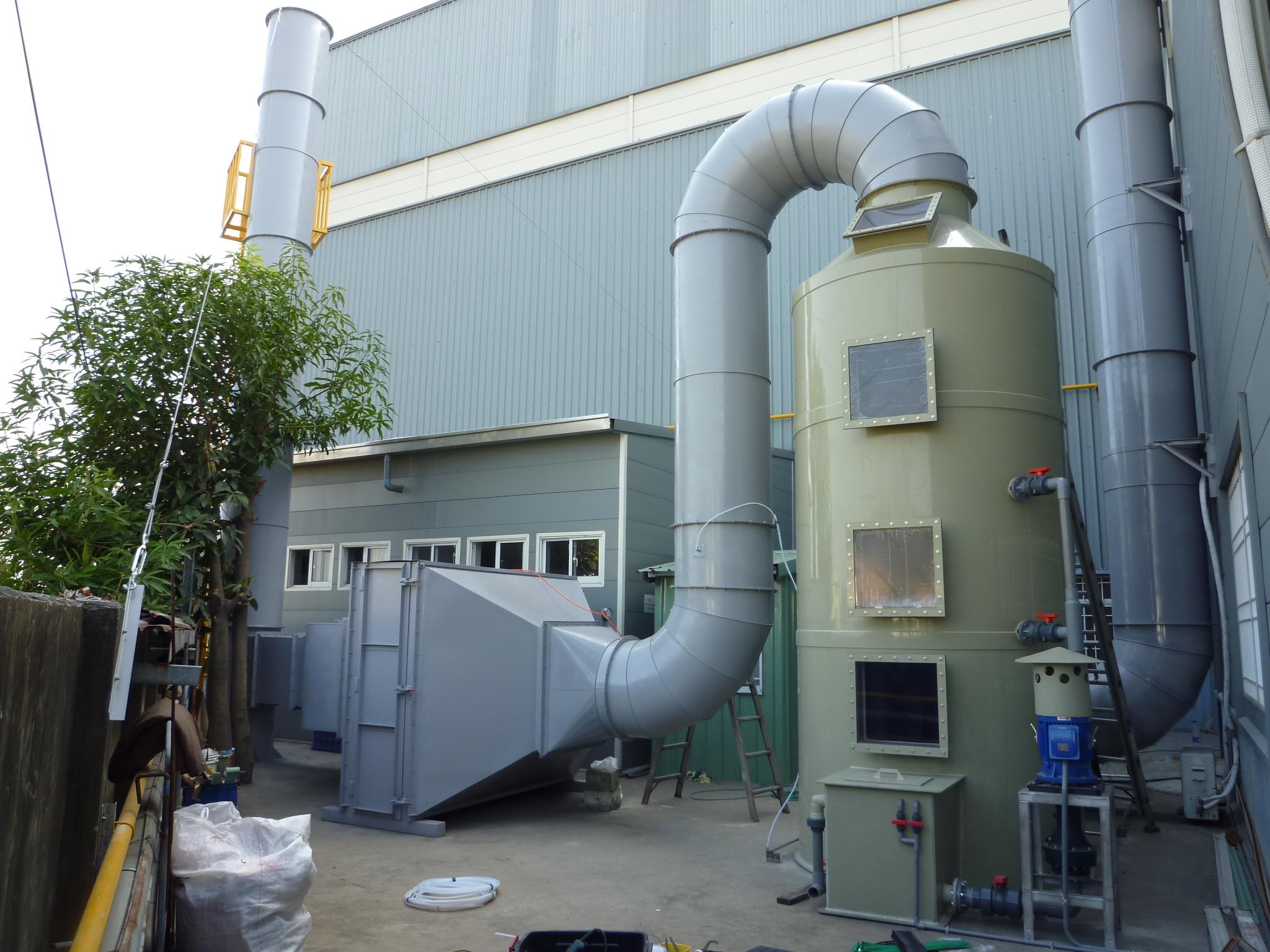 水喷淋废气净化器 脱硫除臭净化塔 水喷淋塔 工业废气塔喷淋设备