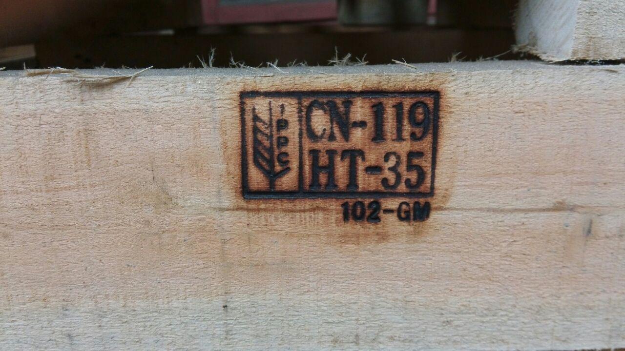 手持式烙印机小型烙木机商标logo打标机铜模定制ippc烙印烫木出口烙印章