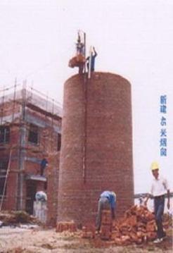 砖烟囱砌筑