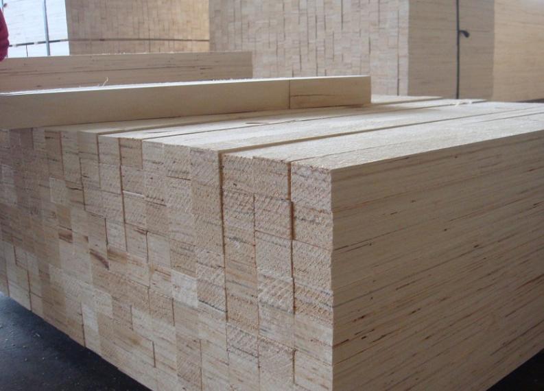大型出口免熏蒸木质包装箱用材--LVL单板层积材