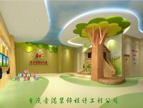 重庆幼儿园学校装修设计、首选重庆爱港装饰