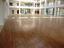 室内柞木体育运动地板厂家，弹性减震体育实木地板