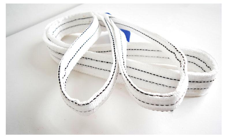 优质吊装带供应 白色吊装带厂家 批发扁平吊装带