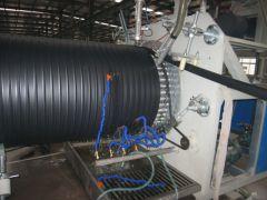 PE排水管设备超丰高品质克拉管生产线
