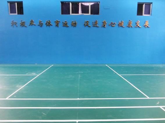 深圳东莞 羽毛球胶地板 4.5mm荔枝纹羽毛球场胶地板价格