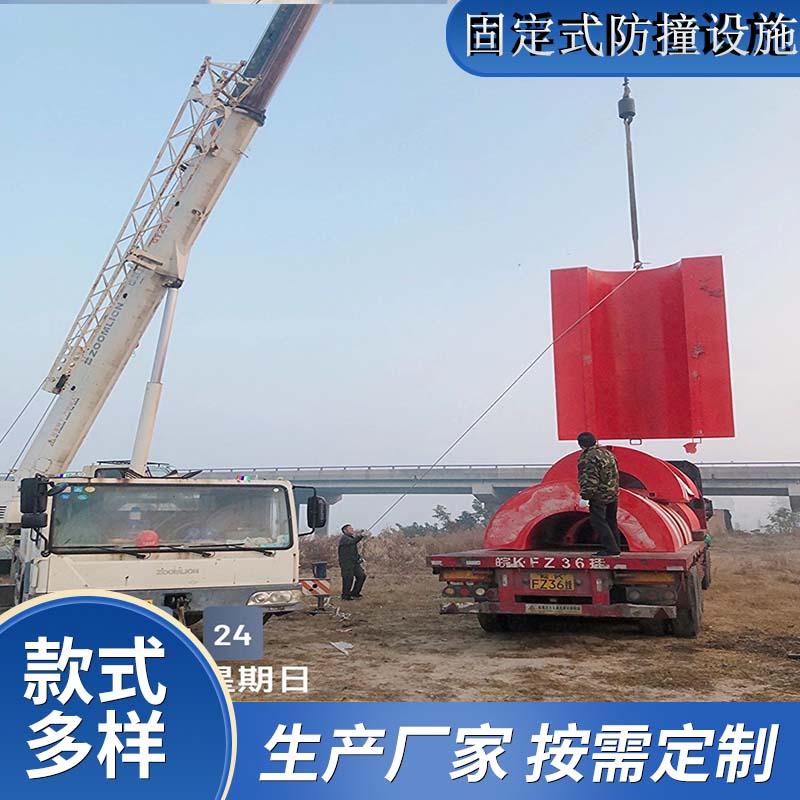 青岛恩创 供应固定式钢覆复合材料桥梁防撞设施
