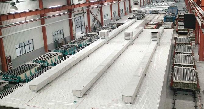 新型墙板机生产厂家供应石膏墙板生产线