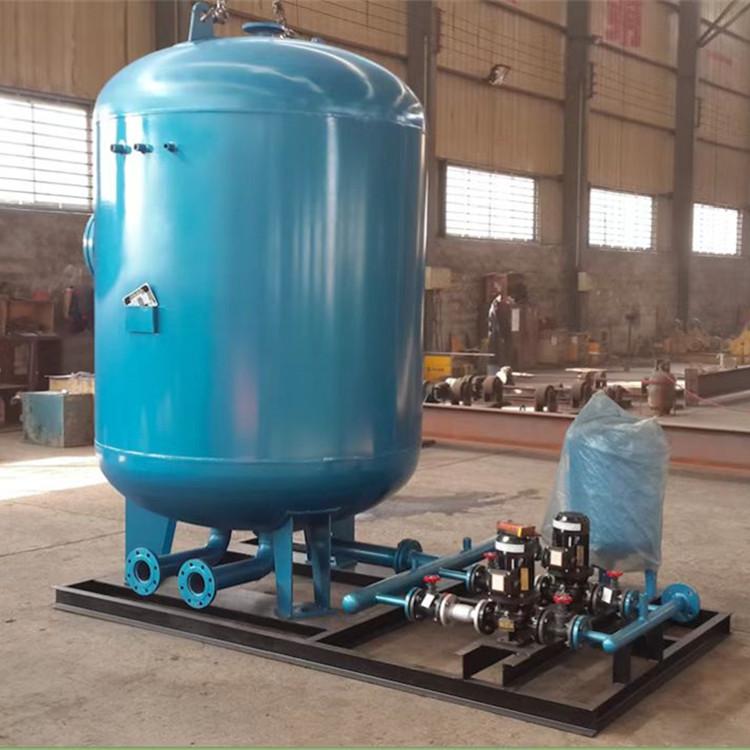 水平浮动盘管换热器-济南市张夏水暖器材厂