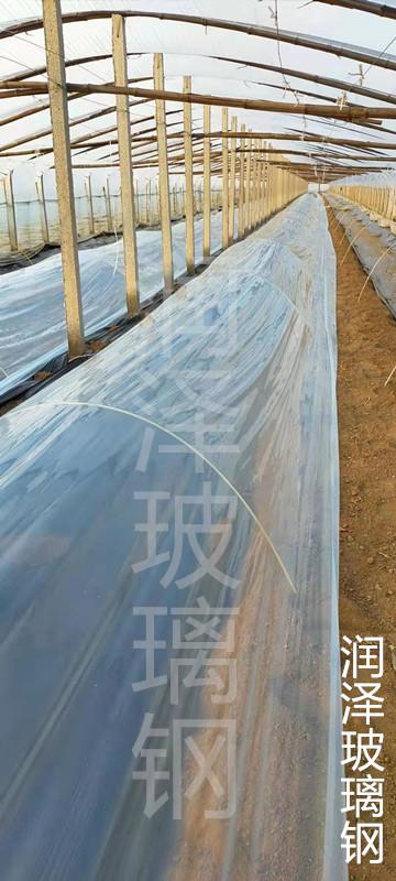 河北润泽供应可定制花卉蔬菜育苗棚拱杆农用大棚支架杆