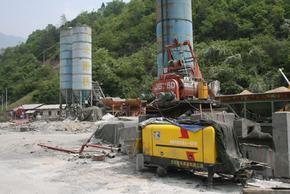呼和浩特托县井下空间狭窄用什么型号的煤矿用混凝土输送泵