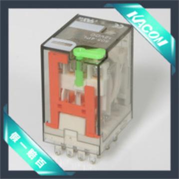 供应韩国凯昆KACON-带测试按钮LED指示灯控制继电器 505-4PL 220VAC