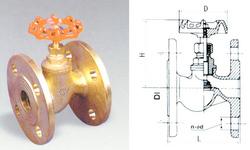 黄铜法兰截止阀