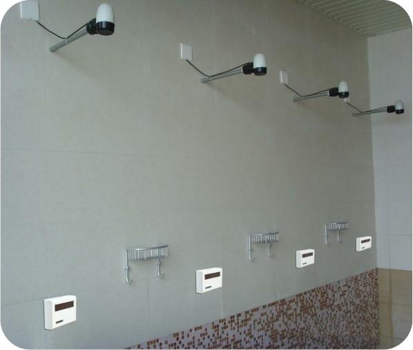 溧阳学校联网水控机浴室打卡机