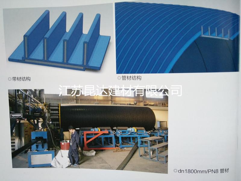 多重增强钢塑复合压力管西安昆达管业优质供应315-2200
